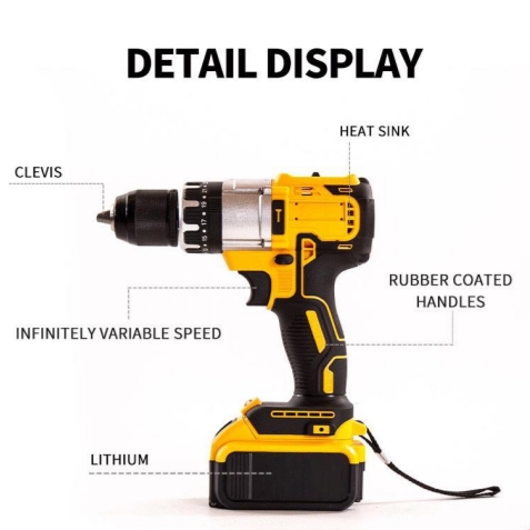 21V Brushed Electric Drill