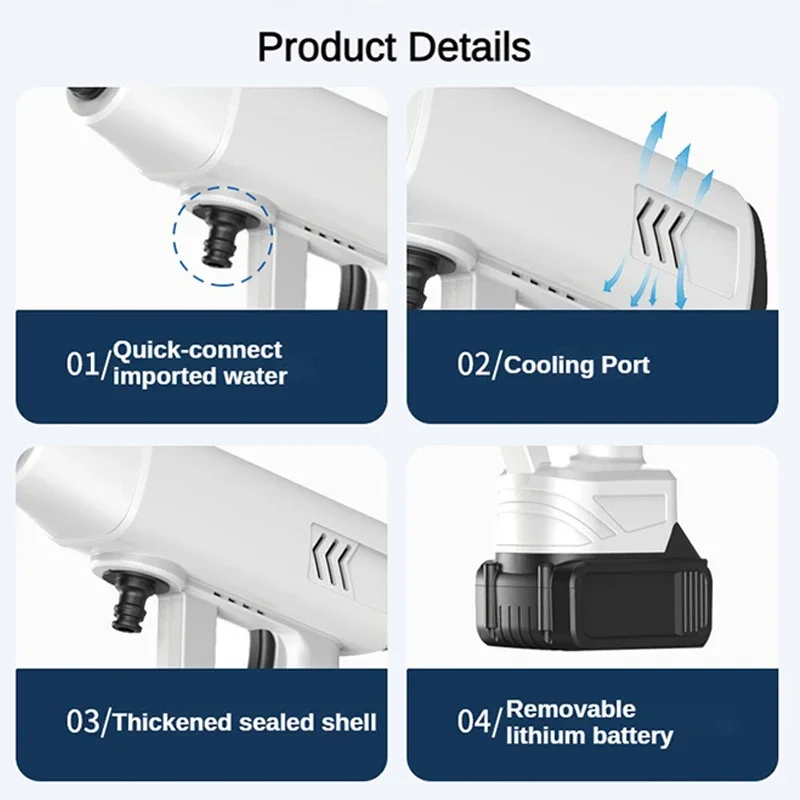 21V Brushed Car Wash Gun