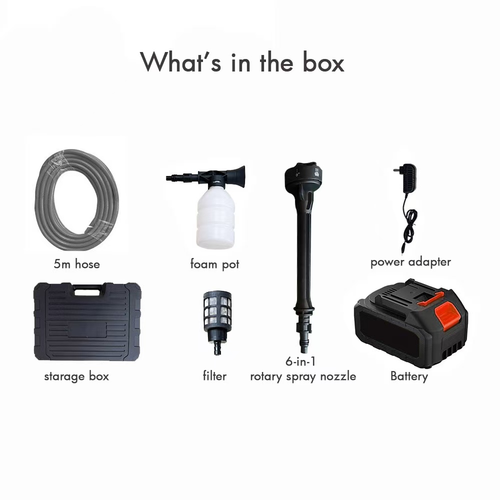 21V Brushed Car Wash Gun