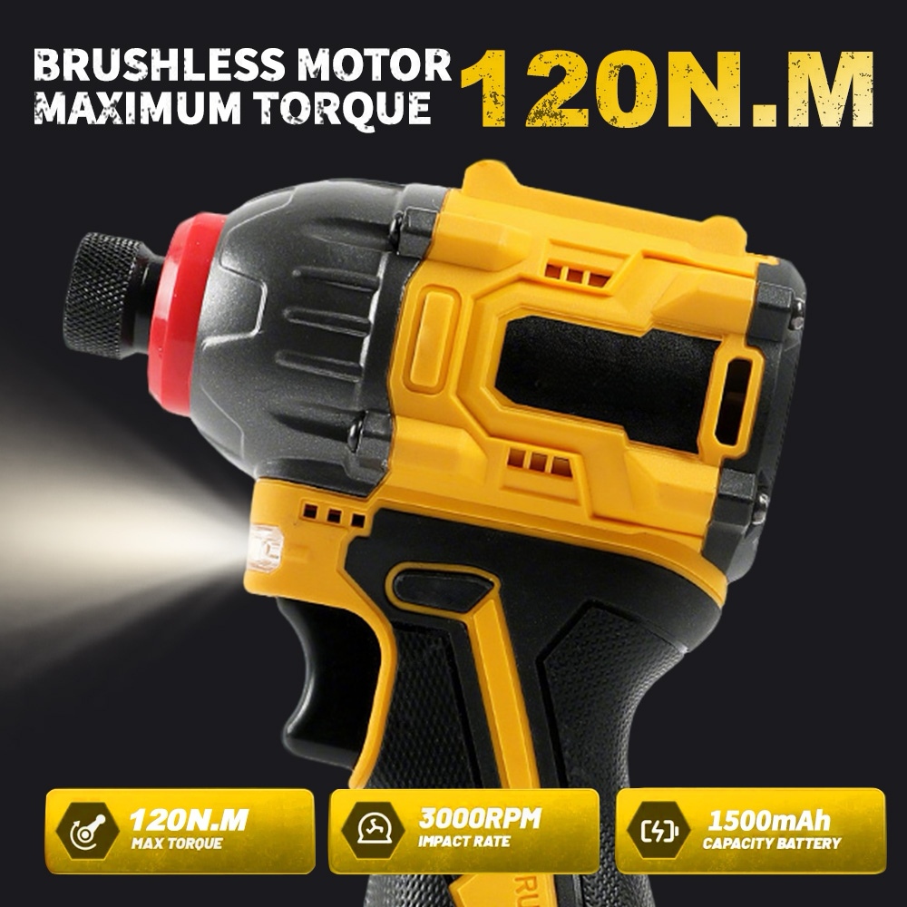 16.8V Brushless Screwdriver