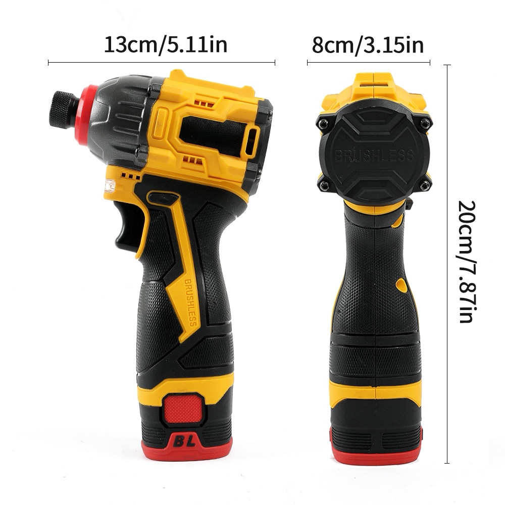 16.8V Brushless Screwdriver