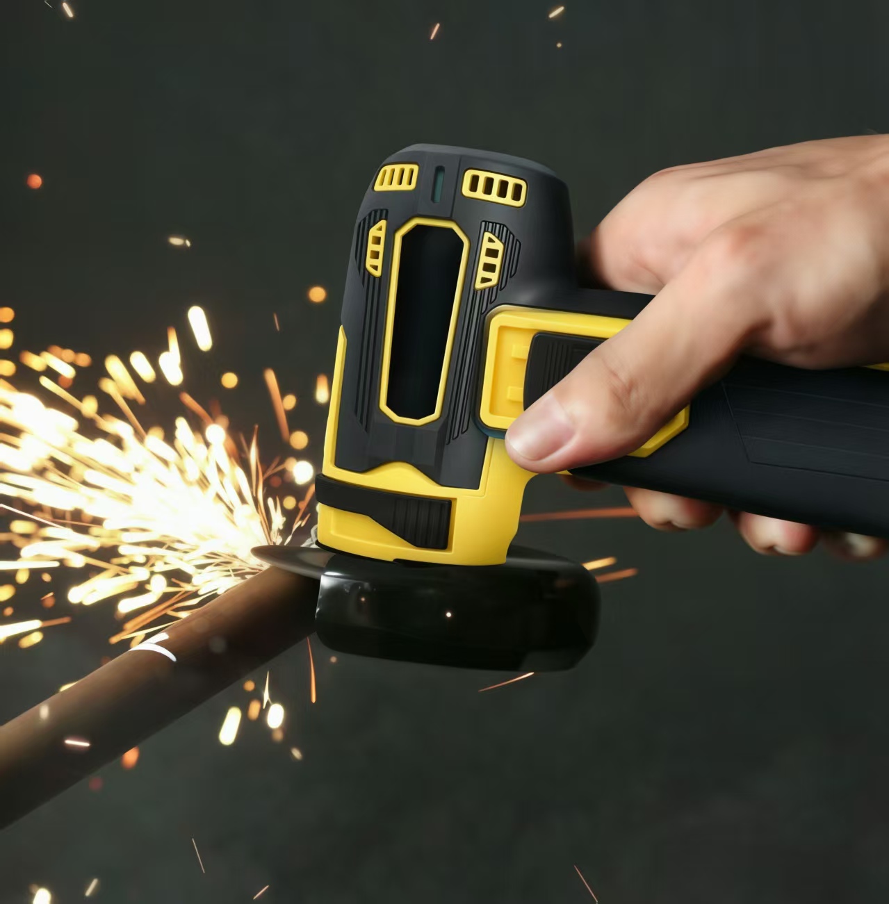 12V Brushed Angle Grinder