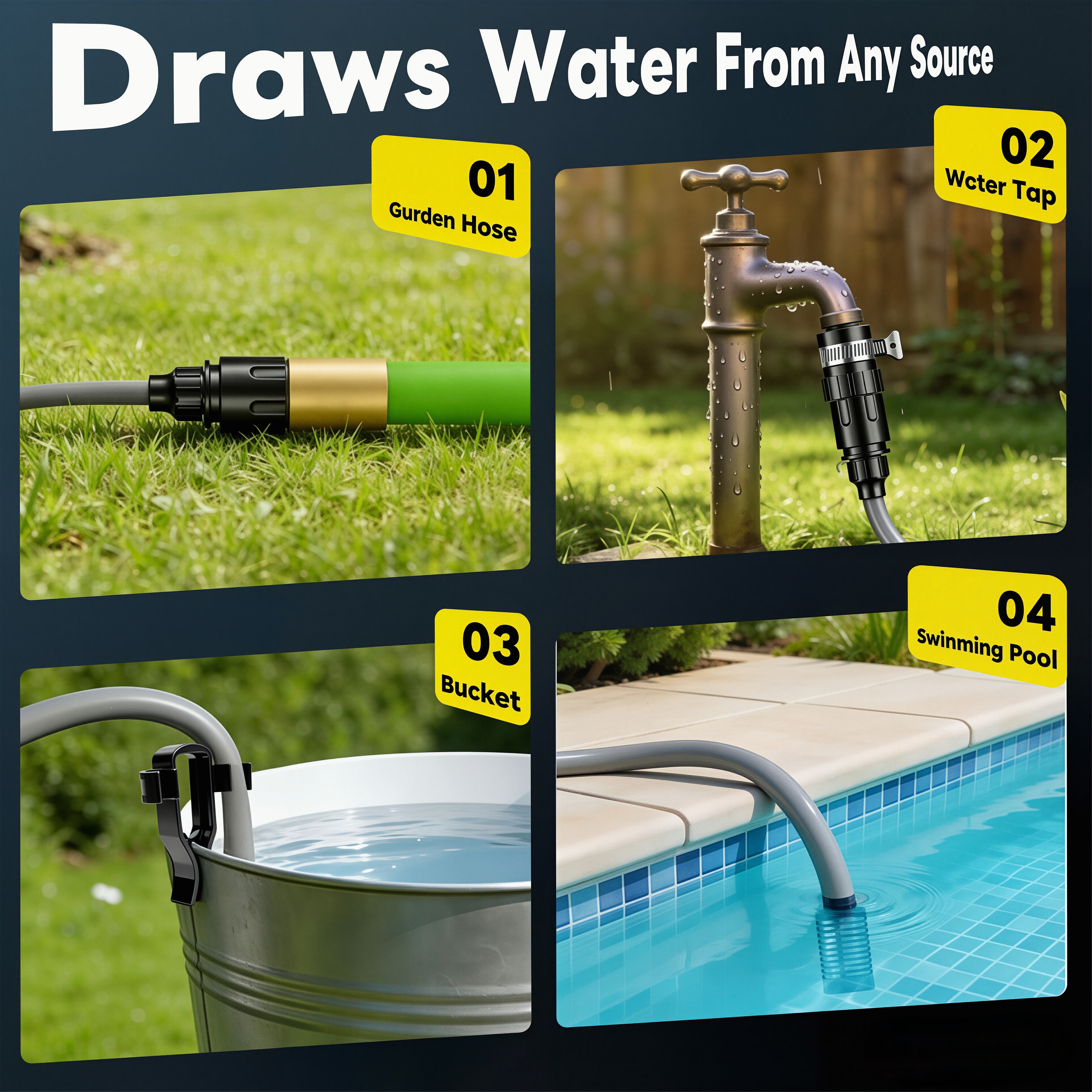 21V Brushed Car Wash Gun