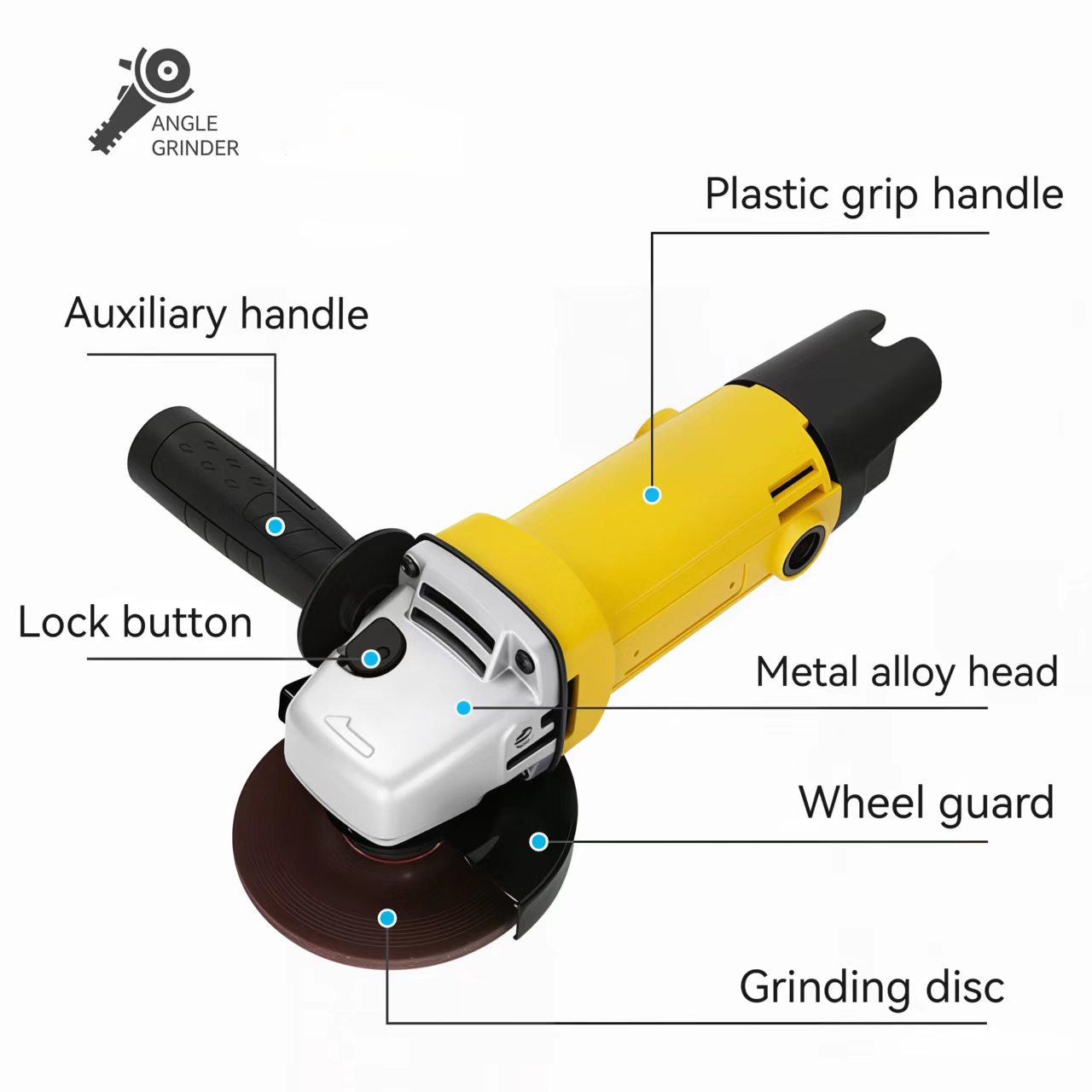 100mm Angle Grinder